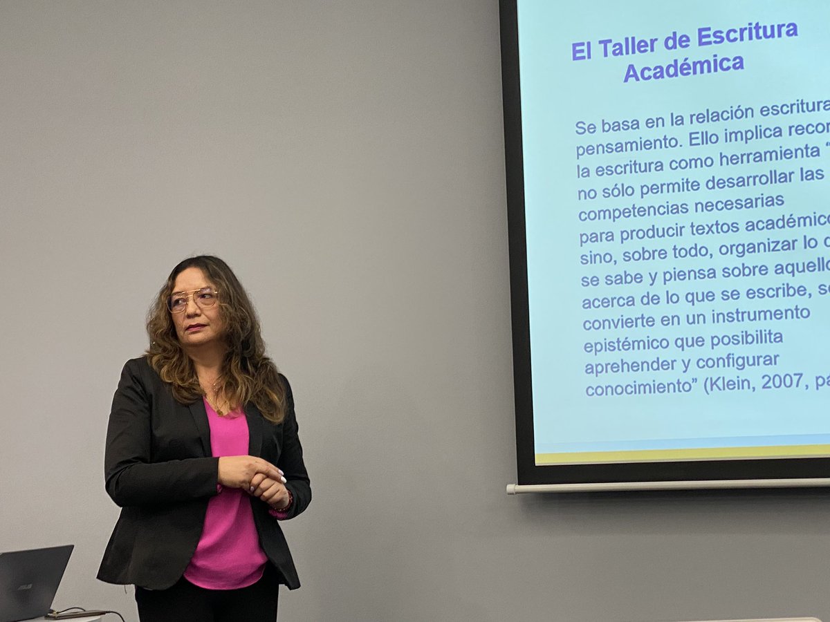 omabe19's tweet photo. El ejercicio propio de una Comunidad Académica @PTA_Colombia, en buenahora ha llegado el “Taller de escritura académica”, la oportunidad de producción de saber con rigor pedagógico y escritural, experiencia documentada para la academia.  Gracias @Daz4Grace @OlgaSevillaR @agfre90 https://t.co/6IXtjQPgwO