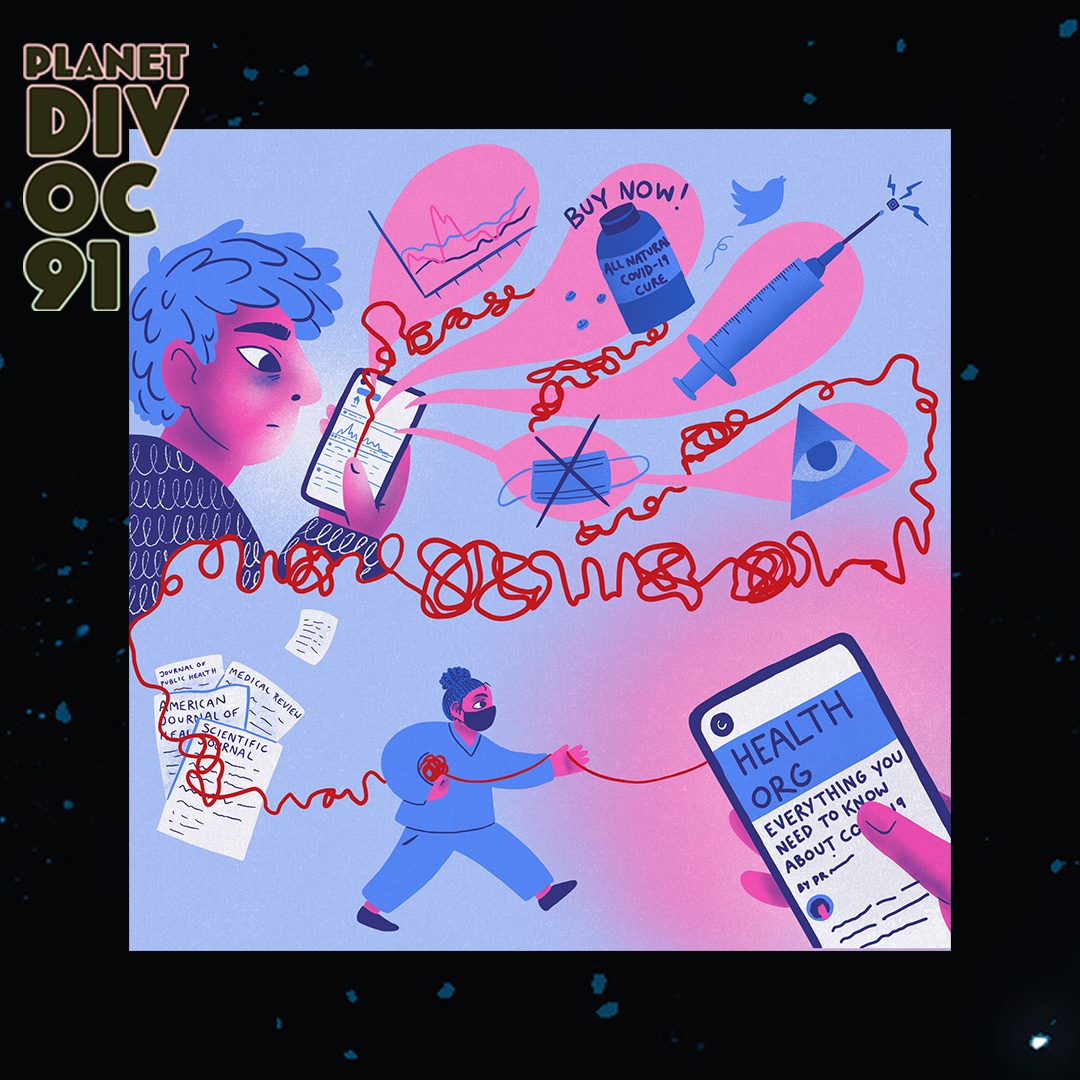 Rowan Frewin created this piece to reflect the confusion and uncertainty we often feel when navigating reliable sources online. 🎨✨

Do you find the search for trustworthy sources overwhelming? 

Let us know how you cope with the tangled web of online information👇