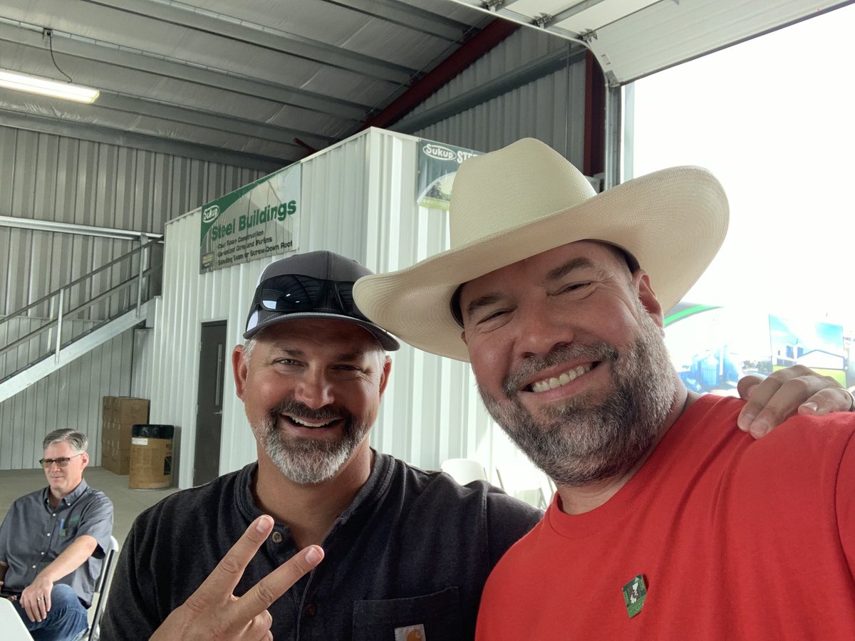 gfy_ag's tweet photo. We are doing a live ⁦@Farm4ProfitLLC⁩ at the ⁦@SukupMfg⁩ booth at ⁦@FPShow⁩ at 12.45 ⁦@LEAADFarms⁩ and ⁦@snarkosaurous⁩ hosting! Get in here and let’s talk markets! https://t.co/ZnKWOSjpiM