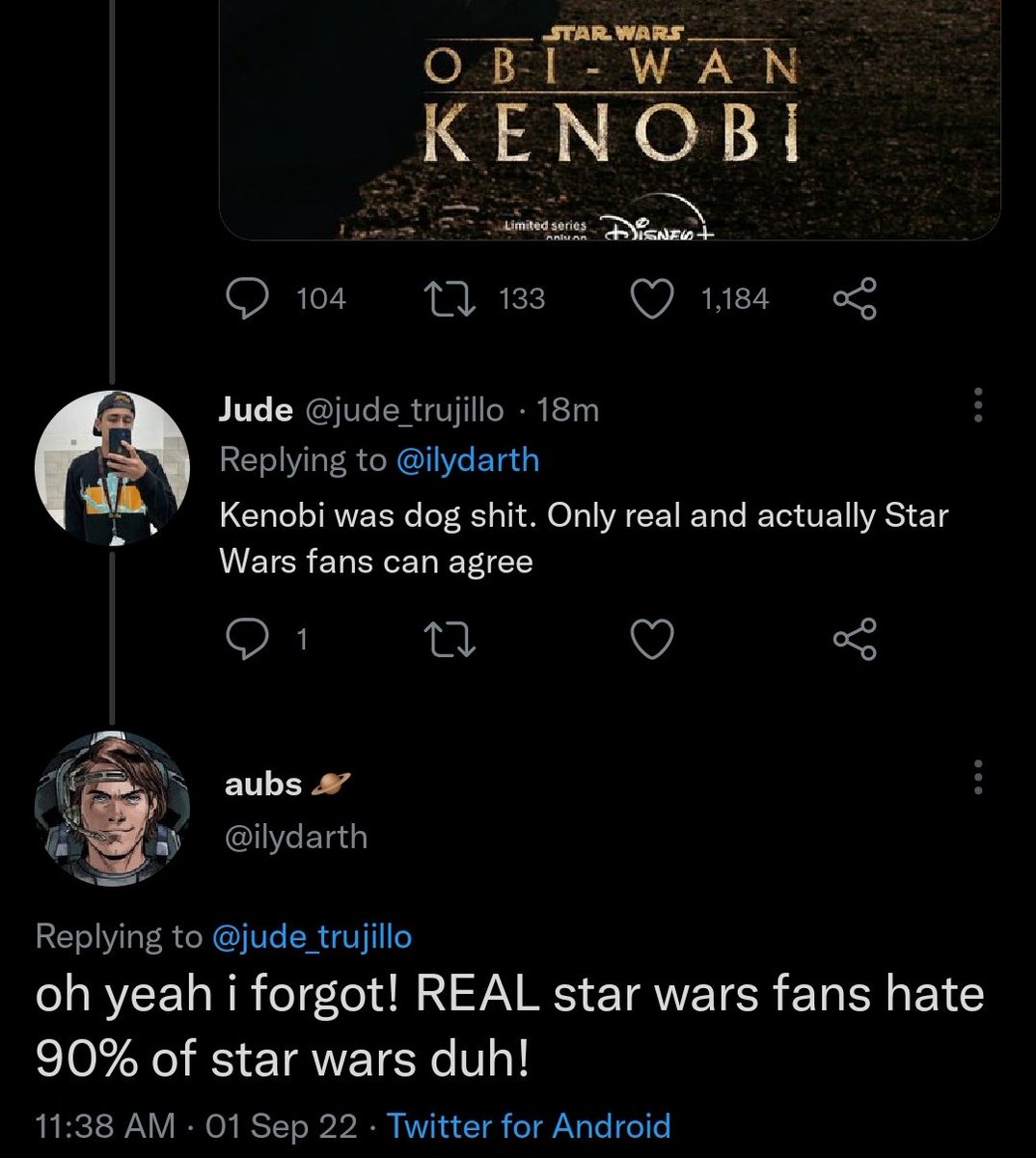 ilydarth's tweet photo. breaking news guys we're all FAKE star wars fans!!! 😰 https://t.co/9OAQobcAnX