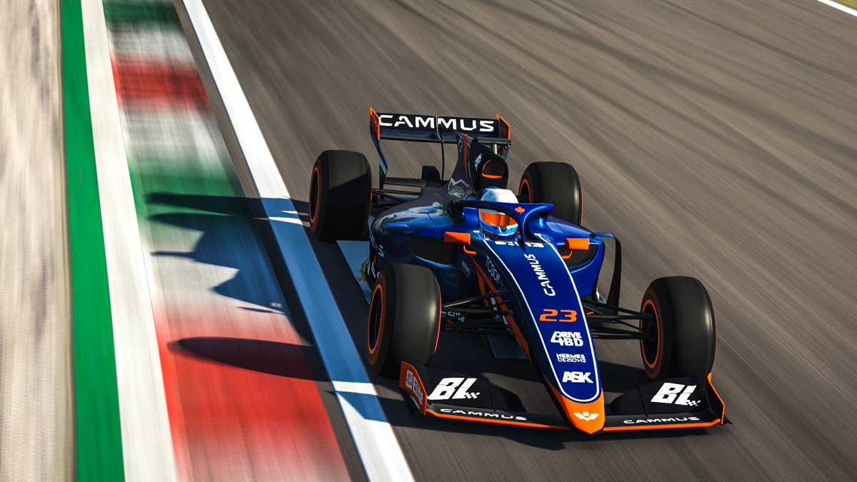 Race day in beautiful Monza Italy for round 12 of the <a href="/GPVWC/">GPVWC Simracing</a> FS1 championship! 

<a href="/JakeDenehan/">Jake Denehan</a> and <a href="/Kimeee56/">Darius Andrei</a> are looking to claw back some points in the title race. 

First race with the <a href="/cammus_racing/">CAMMUS GT</a> <a href="/Cammuscammus/">Cammus</a> logo’s onboard, so let’s make it spicy 🌶 

#TCSOff