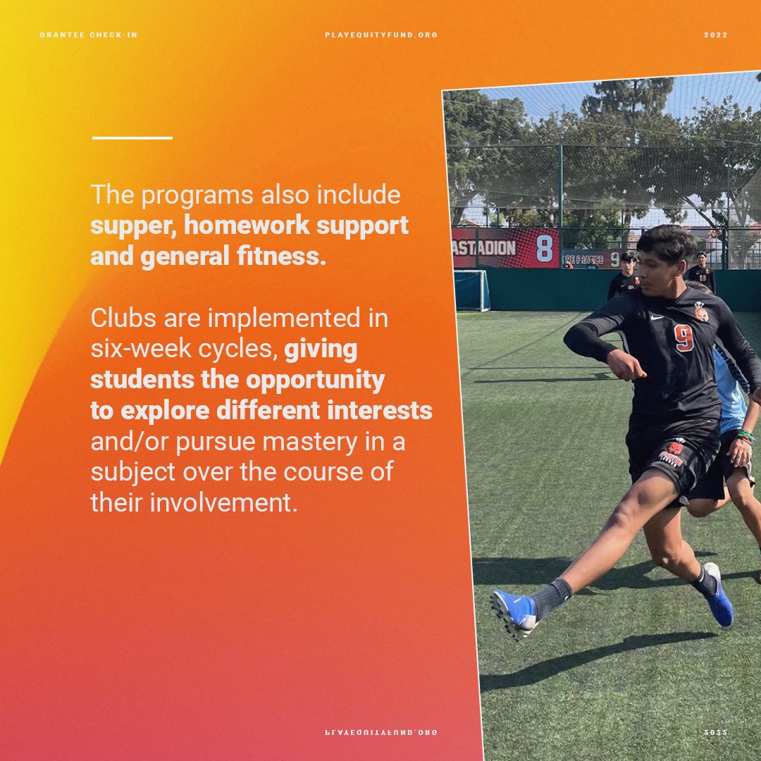 PlayEquityFund's tweet photo. The Play Equity Fund supports @woodcraftrangers' 100-year legacy of supporting LA youth through learning & sports opportunities! Woodcraft Rangers’ After-school Enrichment Sports Program provided 900+ students with sports programs to help recover from isolation #SpringIntoPlay https://t.co/zpHfaIUja2