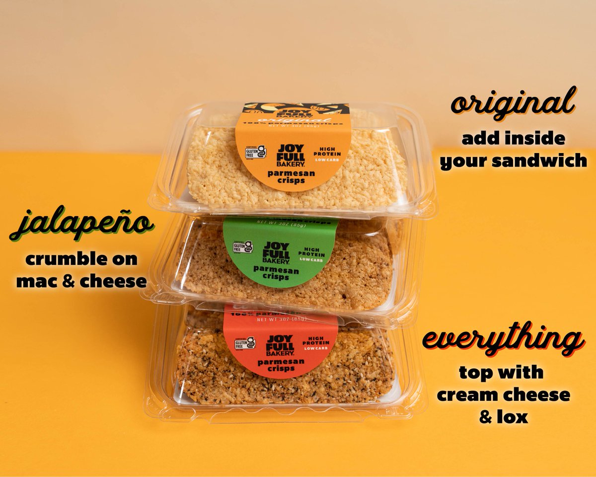 We love to pair and share! Try some of our favorite #joyfullpairings and let us know how you like to eat Parmesan Crisps!