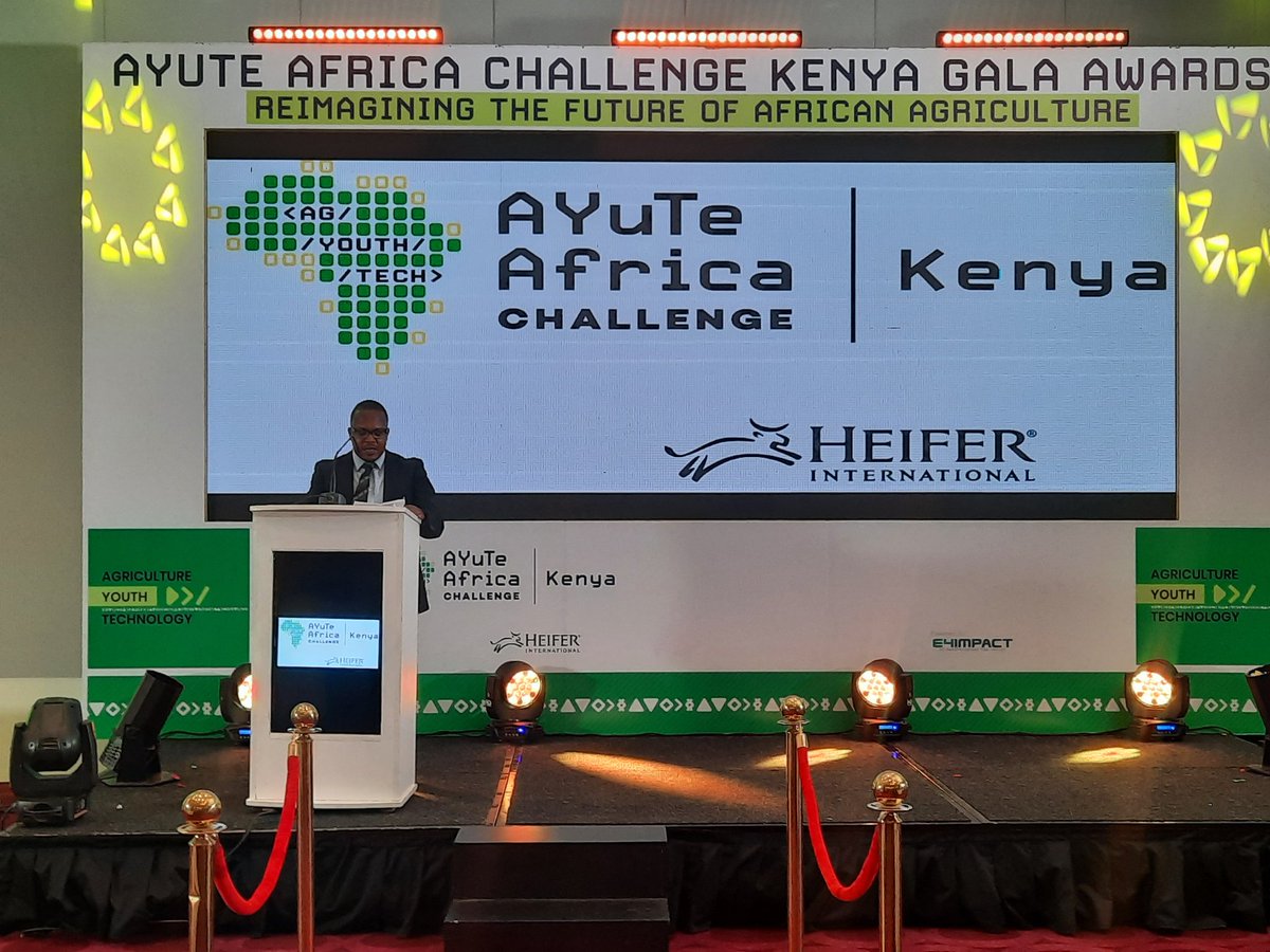 The entrepreneurs through the #AYuTeChallengeKe were able to share their stories, their journey and the impact their businesses had in their communities. It was beautiful to witness ~ <a href="/dchebo/">David Cheboryot</a> <a href="/E4Impact/">E4Impact Foundation</a> <a href="/HeiferKenya/">Heifer Kenya</a>