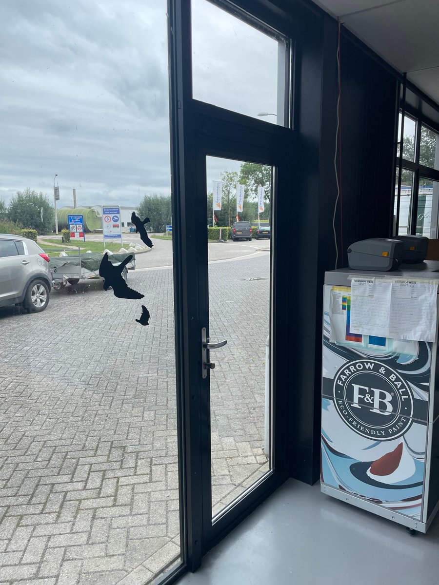 VerhoevenVerf's tweet photo. Squid raamfolie. Een zelfklevende, transparante
stof tegen de inkijk. Simpel om te plakken en
beschikbaar in verschillende kleuren en dichtheid.

We hebben 'm nu zelf ook geplakt. Wat vindt u er van?
#intérieur #decoratie #zonwering #doehetzelf https://t.co/TJr3AfwHhC
