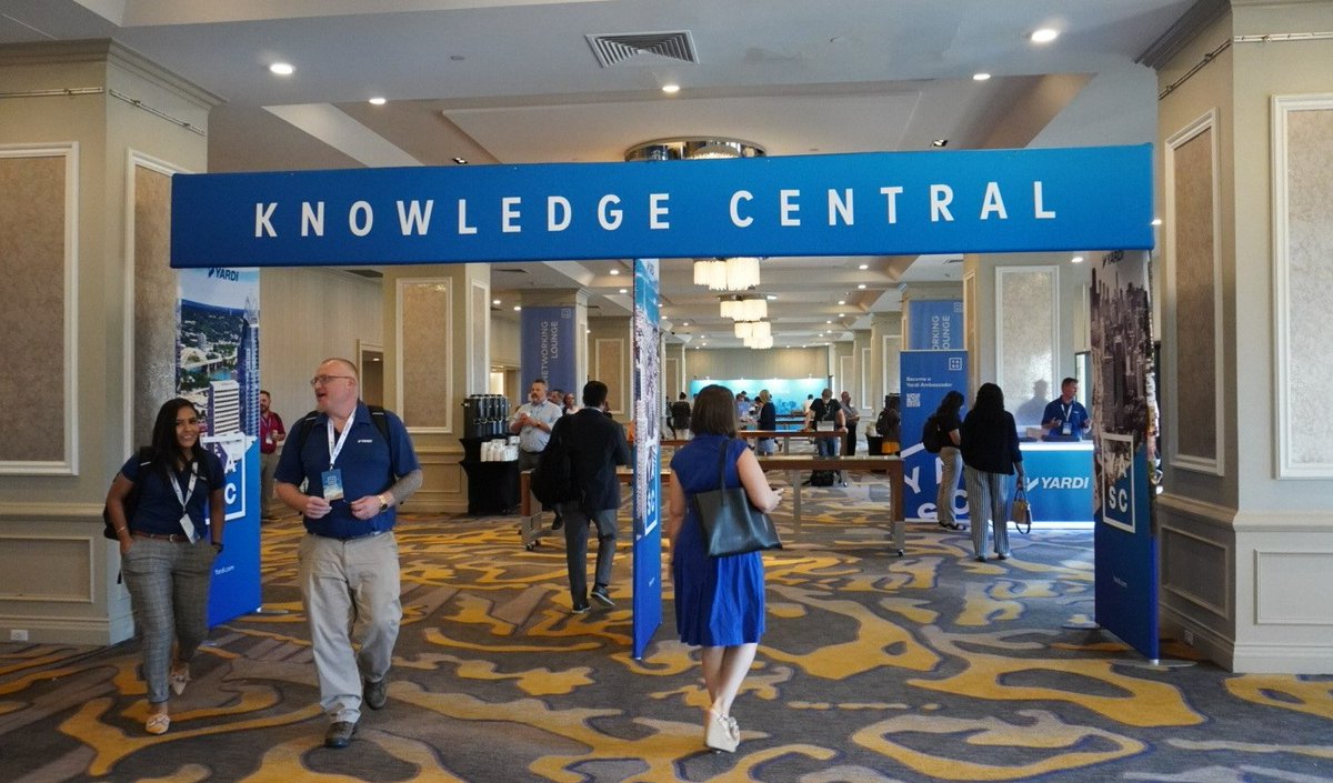 Yardi's tweet photo. Do you have follow-up questions about a class you took at #YASC2022? Ask our product experts for a personalized consultation or demo in Knowledge Central, located on Level 2 in Harbor A-F at the Grand Hyatt. Find a full list of overviews and support stations in the event app. https://t.co/TmF5PZDdu5