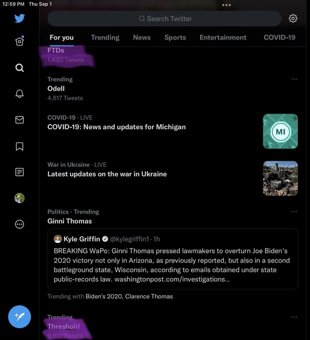 #ftds #threshold trending. #APESNEVERLEAVING #amc #savebilly https://t.co/ws4kfrx6yv<a href="/tag/ftds"class="tags">#ftds</a><a href="/tag/threshold"class="tags">#threshold</a><a href="/tag/apesneverleaving"class="tags">#APESNEVERLEAVING</a><a href="/tag/amc"class="tags">#amc</a><a href="/tag/savebilly"class="tags"><span>#savebilly</span></a>