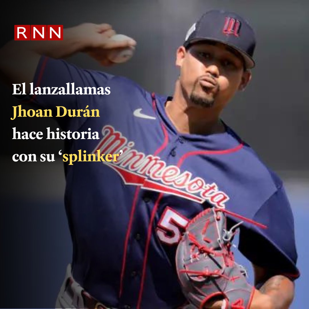 NoticiasRNN's tweet photo. El dominicano Jhoan Durán lanzó una recta a 103.4 mph la noche del lunes. Y lo más increíble es que ese no fue el pitcheo más impresionante que le tiró a los Medias Rojas.
#RNNdeportes #JhoanDurán #Splinker #Pitcheos
Fuente: Por Do-Hyoung Park | MLB
https://t.co/mabgq2EdOr https://t.co/Rrf8YbAB7P