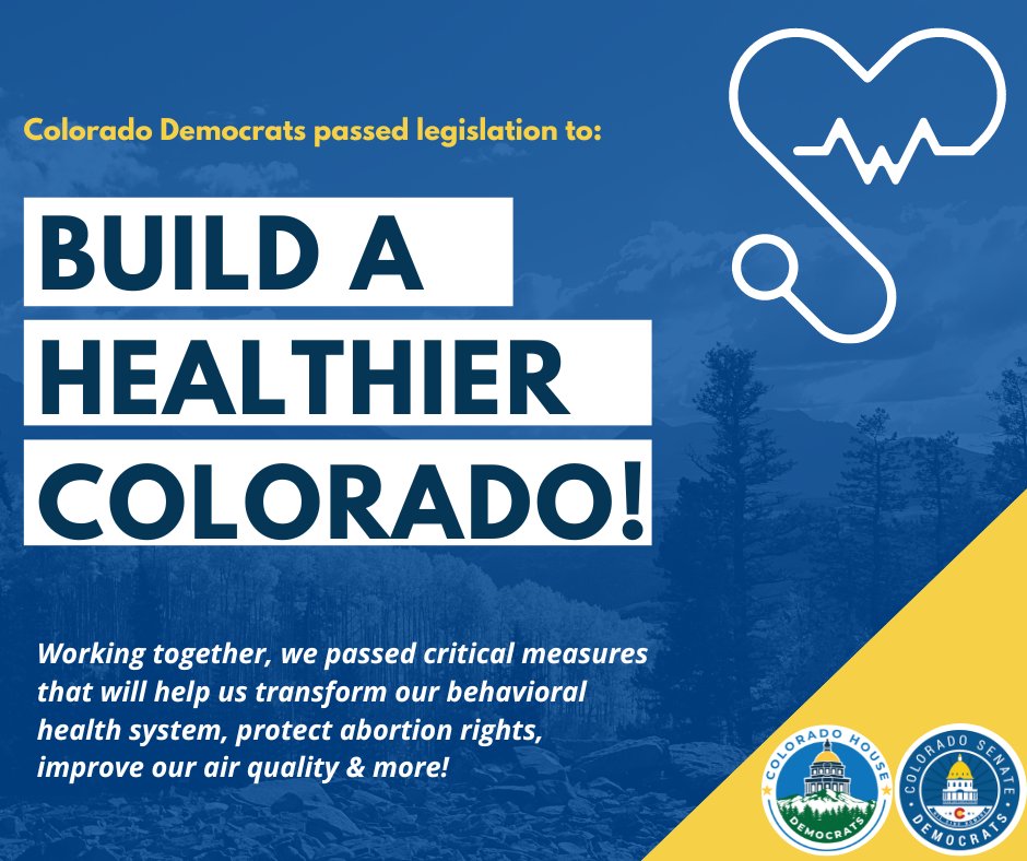 COSenDem's tweet photo. ➡️Learn more about the work we did this year to improve health care access & affordability: https://t.co/359lJNSQFy
#MoveCOForward #coleg https://t.co/KcMfL5O1lq