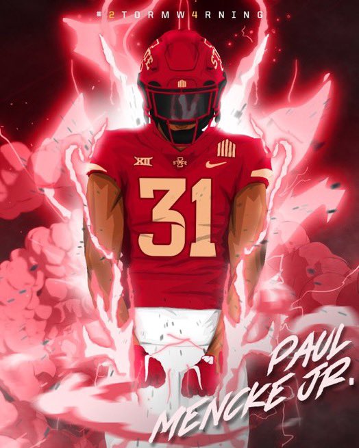 paulmenckejr's tweet photo. #Blessed to receive my 6th ⭕️ffer from Iowa State Go Cyclones #Cyclones https://t.co/EYqdsgu5EL