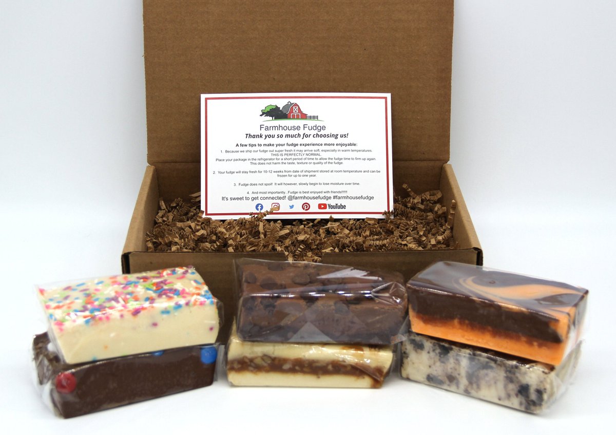★★★★★ "Excellent fudge and appreciated the instructions on how to help it keep its consistency, especially since I was ordering in the middle of summer." BarronBacon etsy.me/3wQDdx0 #etsy #birthdaygift #carepackage #chocolate