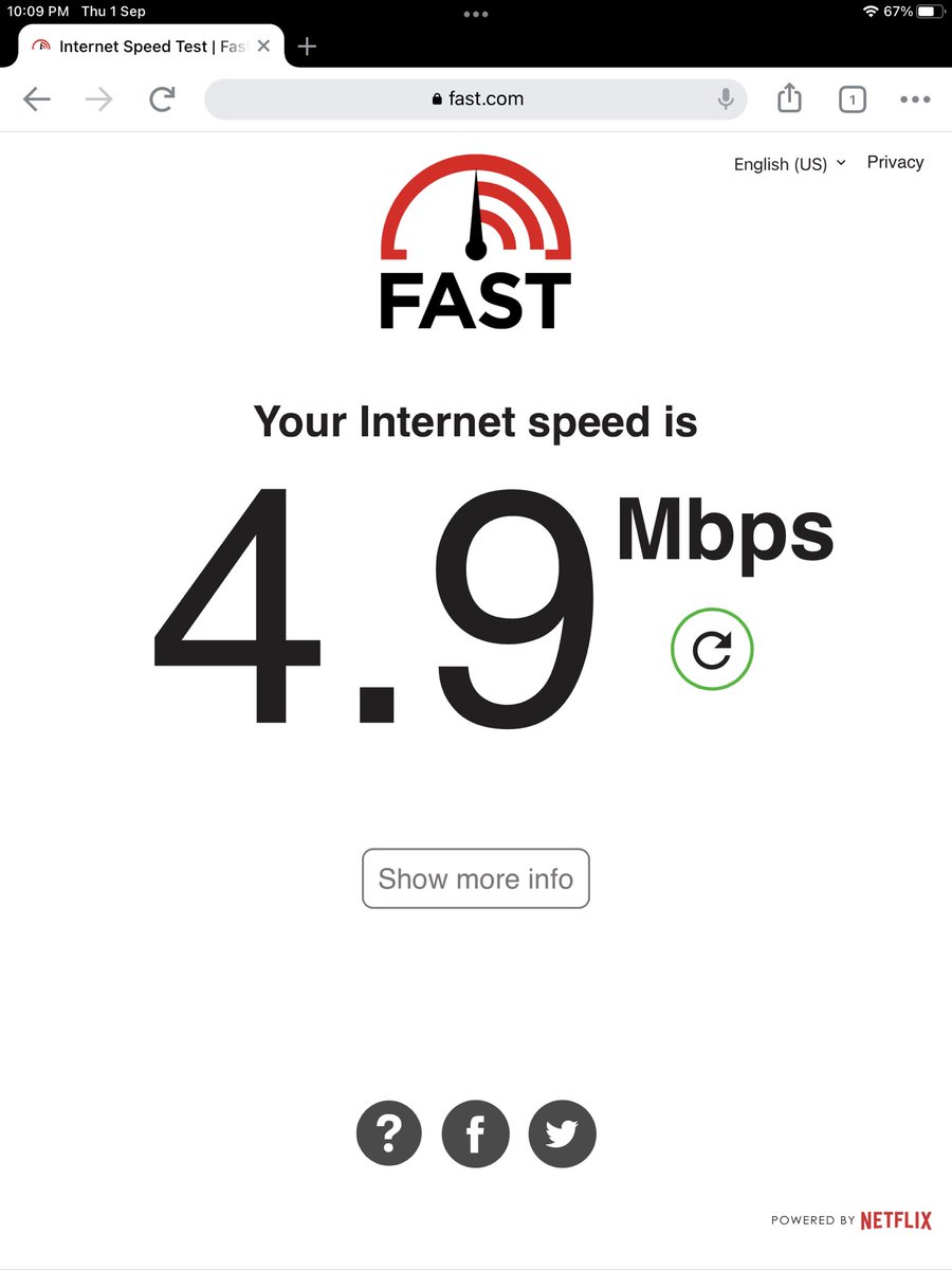 dalonesuresh's tweet photo. My 25 mbps package.....but getting..... https://t.co/lBvHBRh147