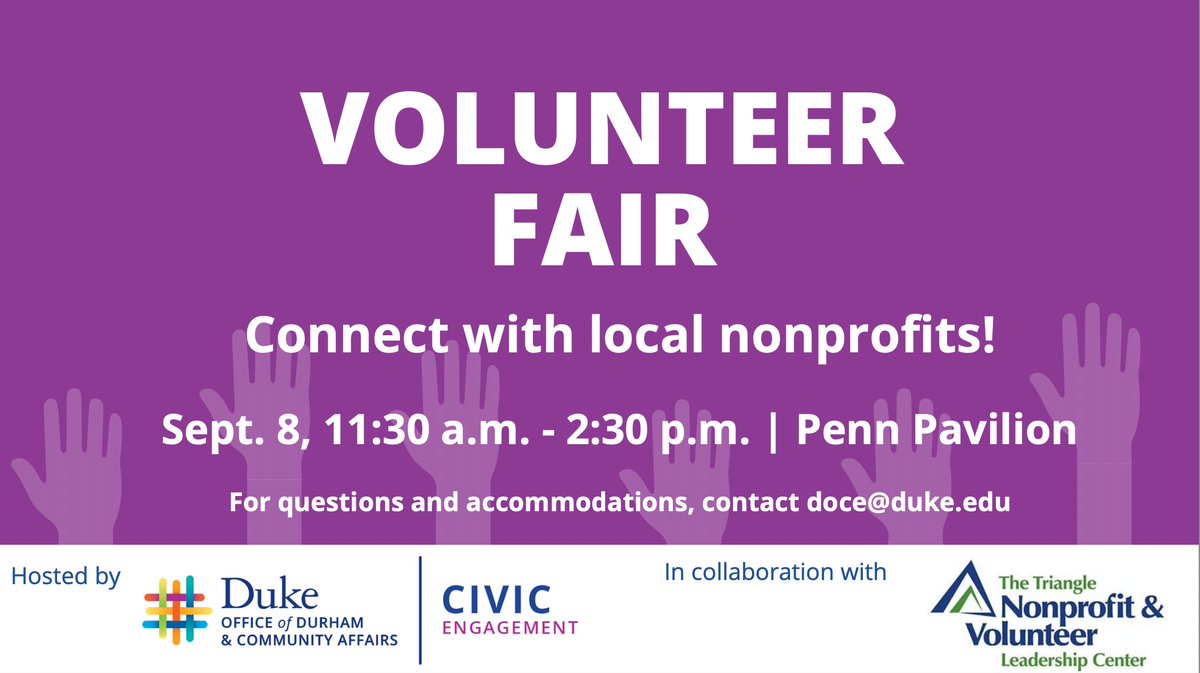 Duke Civic Engagement tweet media