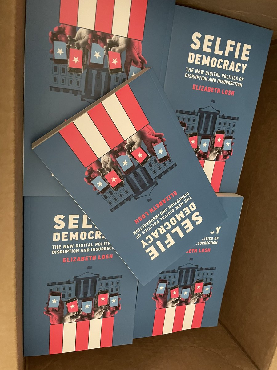 Look what arrived in the mail from @mitpress! Many thanks to @PeterCostanzo, @macon, @AlecJRoss, @kinlane, and all of the people I interviewed about technology and social media in the @WhiteHouse
