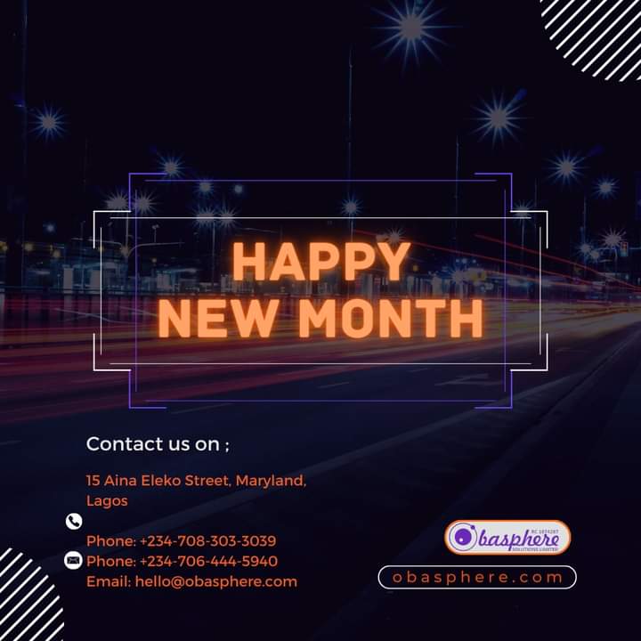 Obasphere's tweet photo. If you didnβt achieve what you wished and hoped for last month, donβt worry.
Another month is here for all your unfulfilled wishes and expectations to become a reality.
#HappyNewMonth
.
.
.
.
#erp #roierp #obasphere #analytics #encryption #malware #helpdesk #cybersecurity https://t.co/SoTGGfYwva