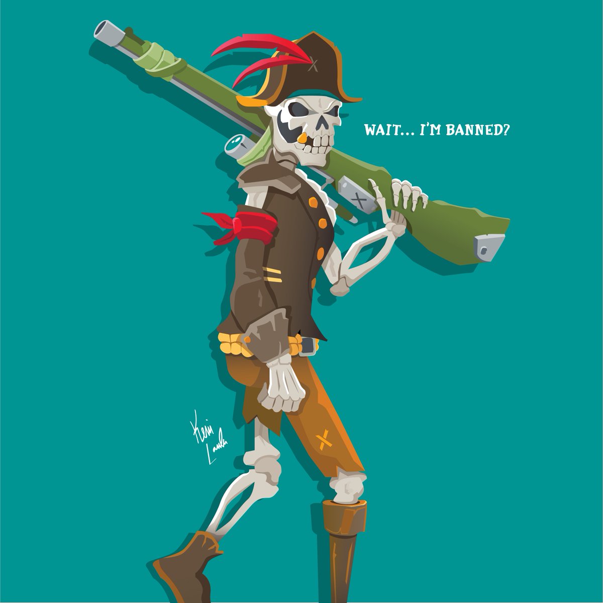 We lost one of the good ones in the <a href="/SeaOfThieves/">Sea of Thieves</a> today. RIP Captain Quick Dicken. Nice guys don't always finish last, remember that. #BeMorePirate #BeMoreDicken #SeaOfThieves