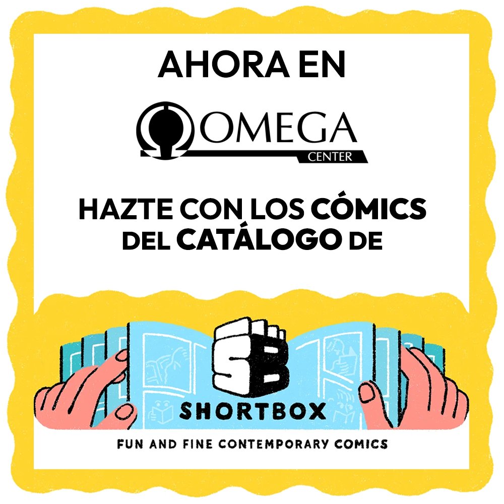 OmegaCenter0's tweet image. ¡Así es! ¡A partir de ahora, junto a todas vuestras novedades de cómic, también tendremos cositas del catálogo de @Short_Box!
¿A qué esperáis para venir a echar un ojo? 👀
#Shortbox #Comic #OmegaCenter