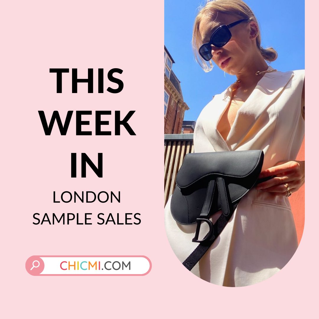 chicmi_official's tweet photo. Make sure to check out this weekβs London sample sales π
Full info can be found on our website! π
#chicmi #samplesale #samplesales #londonevents #fashionsocialnetwork https://t.co/yBg3R708qk