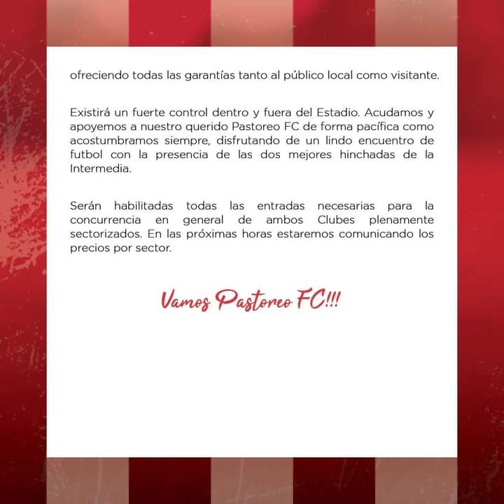 Comunicado importante!!!