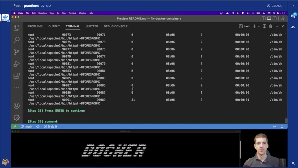 karolykassjr's tweet photo. 🔴 #DockerCommunity All-Hands #6 
Have a superpower of fixing #containers - @rimelek 
#HungarianDockerCommunity has a new superhero🦸‍♂️. 
Maybe the next #CommunityLeader or the first Hungarian #DockerCaptain? 
Who knows? I like to motivate...😉✌️
#docker🐋 (@docker) #DockerBudapest https://t.co/Kpk26p7Mj0