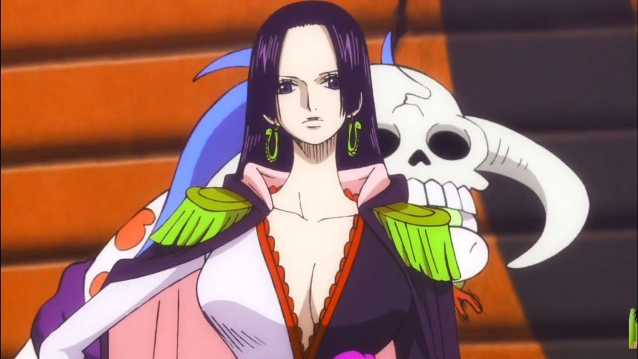 One piece: Stampede боа Хэнкок