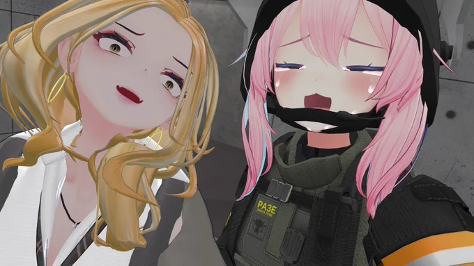 シャロさん&amp;Lunaさんと初めてお会いできた～!!
みんなとツーショット!! 