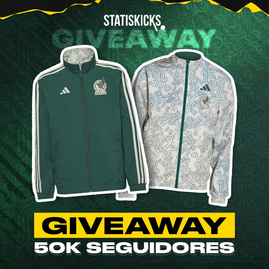 📣 Celebramos nuestra comunidad de +50k con una chamarra de la selección. La dinámica es sencilla:

📌 Da RT a esta publicación
📌 Ser seguidor aquí y en IG (statiskicksoficial)

El lunes 12 de septiembre anunciaremos ganador(a). 

¡MUCHA SUERTE!