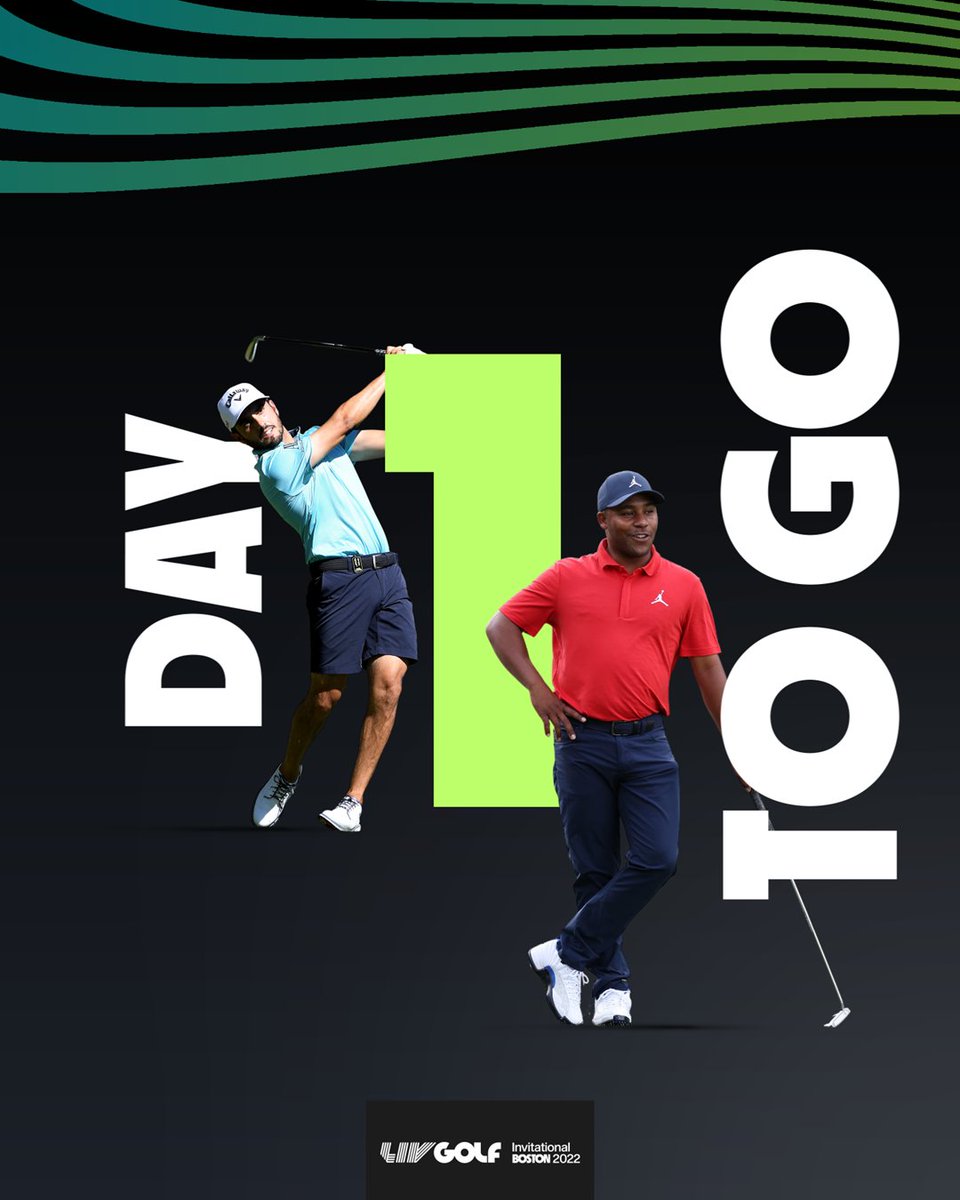 livgolf_league's tweet photo. The first tee awaits.

Coverage begins tomorrow at 1 PM EST on YouTube and https://t.co/mLfwe79uTu

#LIVGolf #LIVGolfBoston https://t.co/lS9EGIM37v