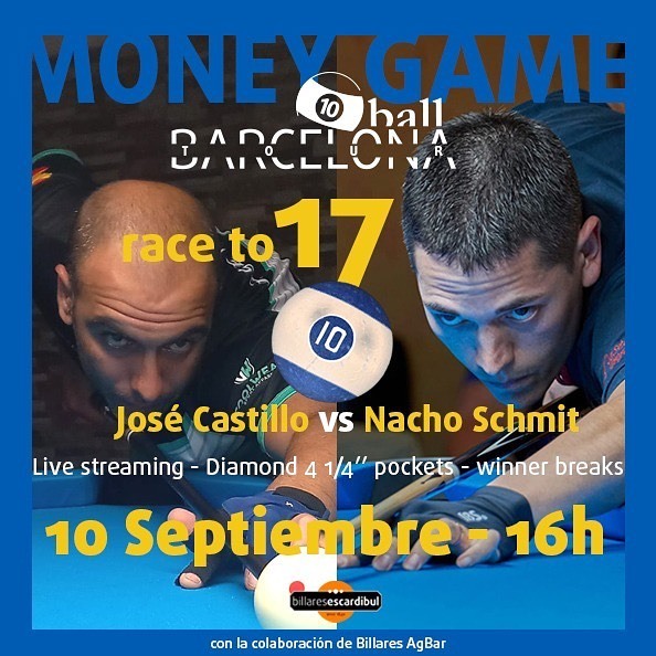 escardibul's tweet photo. Sábado 10 de septiembre a las 16h
José Castillo vs Nacho Schmit
Bola 10 - 17 Ganadas - Saque ganador 
.
.
.
#ilovethisgame #moneygame #10ball #10balltourbarcelona #billaresescardibul #billiard #sports #pooltable https://t.co/FmwQb3zeq9