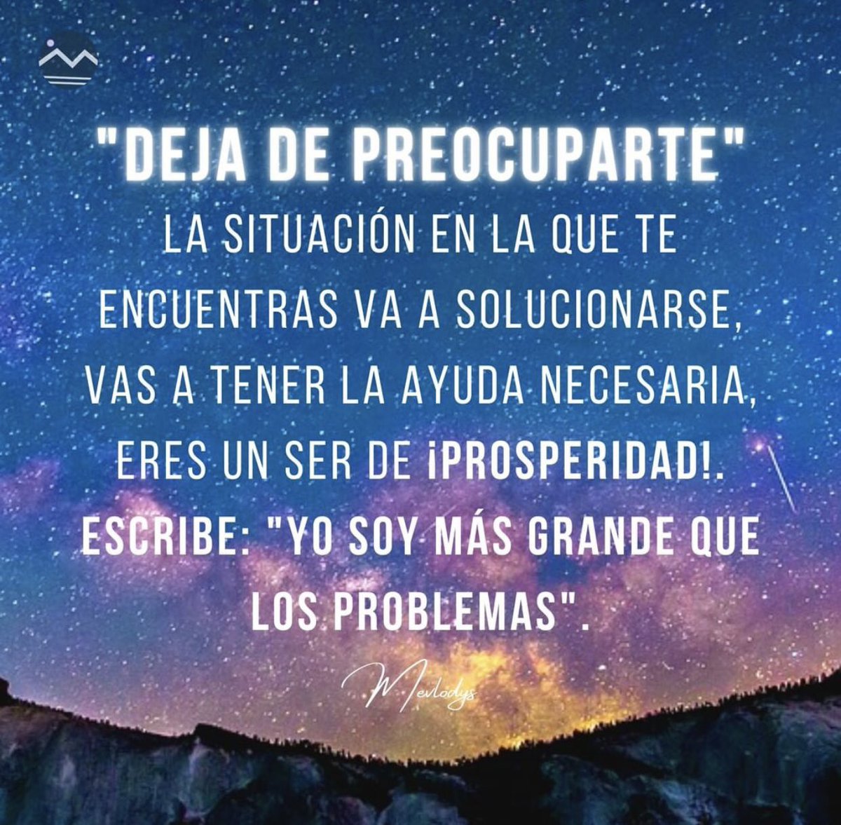 Sololuz5's tweet photo. “YO SOY MÁS GRANDE QUE LOS PROBLEMAS” https://t.co/xqD1iKTWu9