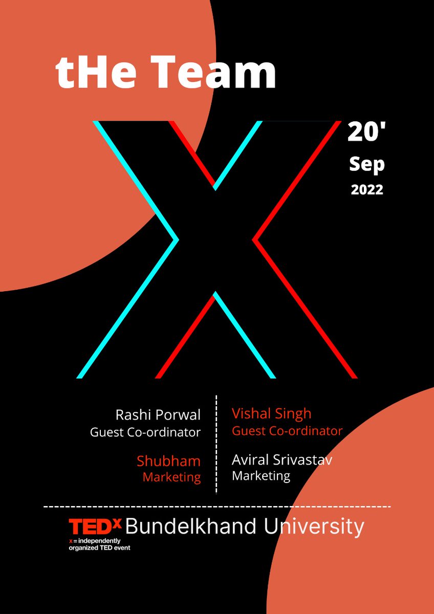 TEDx_BU's tweet photo. tHe Team
.
.
.
(@RashiPorwal1, @rajputvishal077, Shubham kabir and Aviral Shrivastav) https://t.co/096c2CwFyg