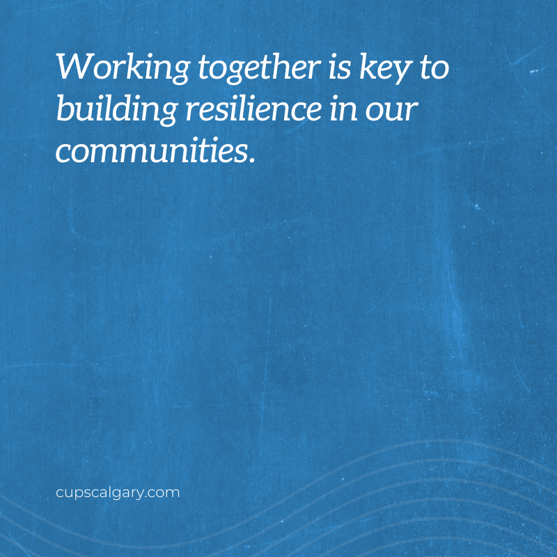 CUPS Calgary (@cupscalgaryab) on Twitter photo Over the last year with support from the <a href="/CalgFoundation/">Calgary Foundation</a> , CUPS, <a href="/risecalgary/">Rise Calgary</a> and The <a href="/Distress_Centre/">Distress Centre YYC</a> have strengthened a Basic Needs Fund program. 
Thank you to the Calgary Foundation and our partners for helping making this happen. 
#worktogether #partners Over the last year with support from the <a href="/CalgFoundation/">Calgary Foundation</a> , CUPS, <a href="/risecalgary/">Rise Calgary</a> and The <a href="/Distress_Centre/">Distress Centre YYC</a> have strengthened a Basic Needs Fund program. 
Thank you to the Calgary Foundation and our partners for helping making this happen. 
#worktogether #partners