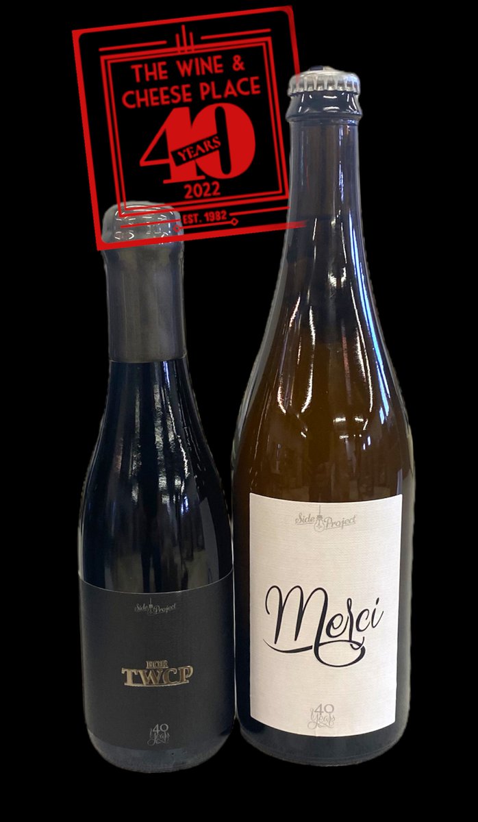 TWCPstl's tweet image. Big @SideProjectCell @SideProjectBrew TWCP 40th Anniversary Release news!  Bottled and getting waxed now.  Plus more exciting news....read more --   blog.wineandcheeseplace.com/2022/09/side-p…