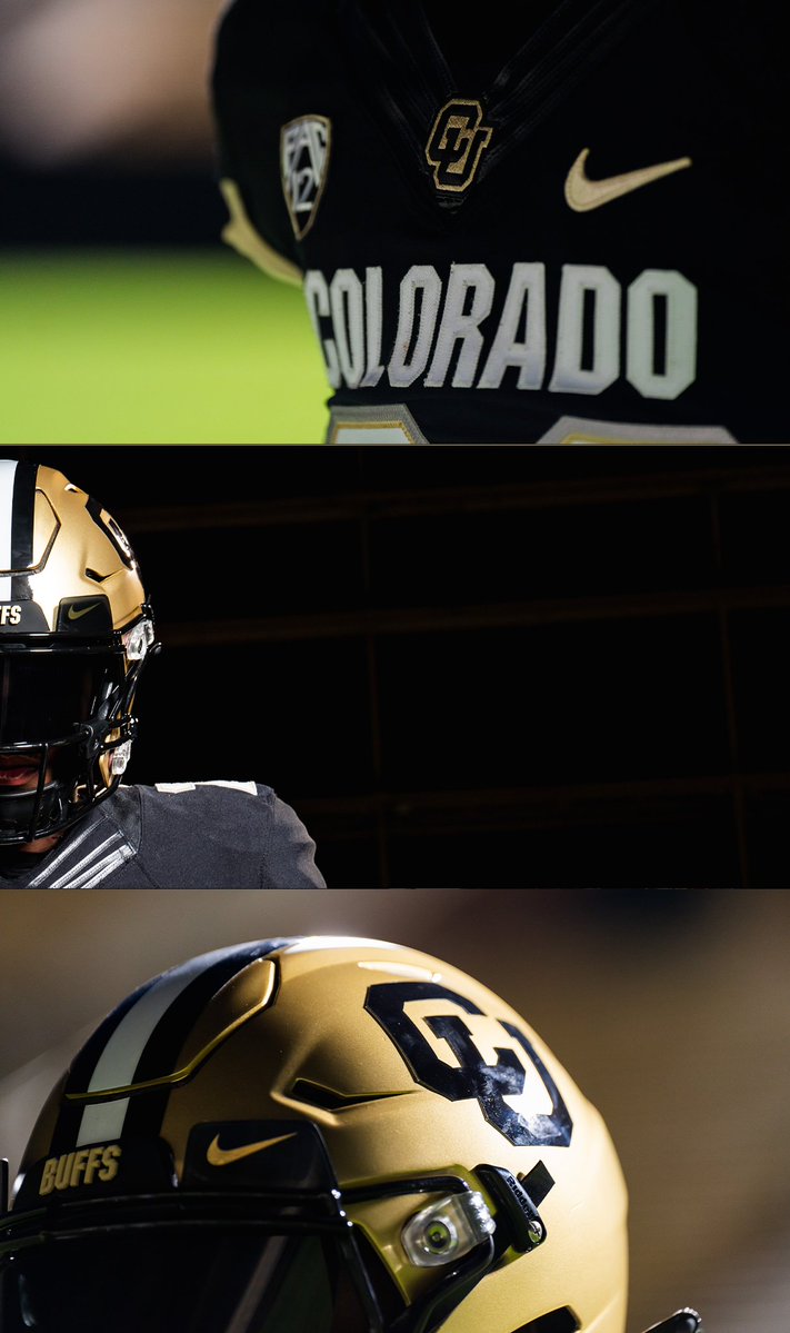 CUBuffs's tweet photo. All black threads with a touch of the '70s ⬛️🦬

#GoBuffs https://t.co/F4HQn3IFSY