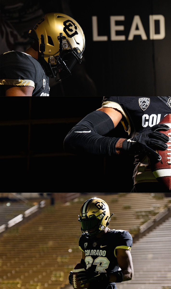 CUBuffs's tweet photo. All black threads with a touch of the '70s ⬛️🦬

#GoBuffs https://t.co/F4HQn3IFSY