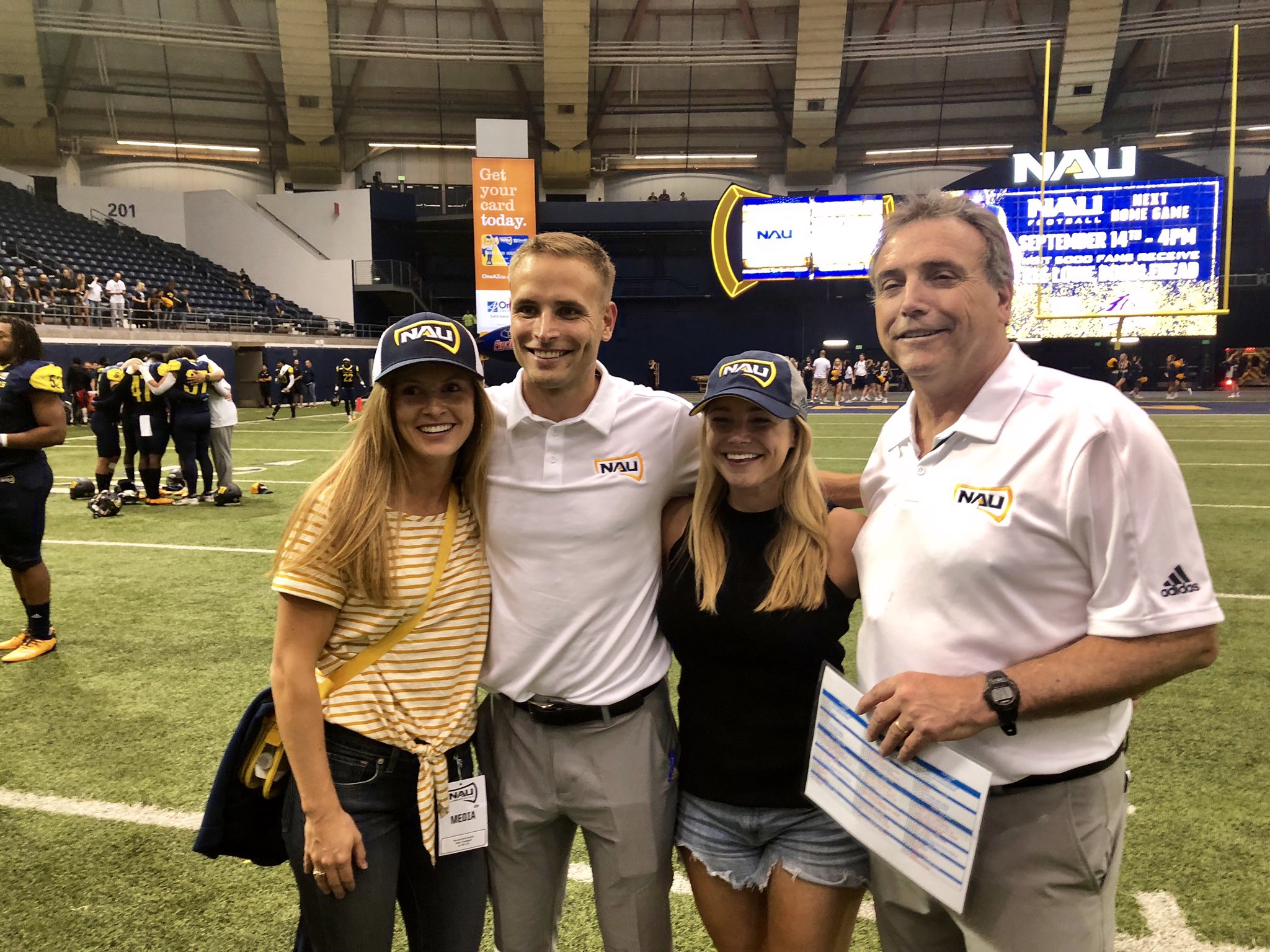 Amanda_Pflugrad on Twitter "Good luck to my NAU_Football boys tonight
