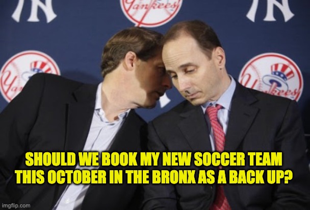 I assure you, #Yankees Stadium will be buzzing this October!