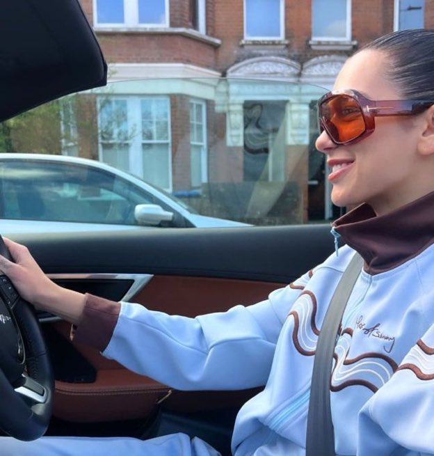 lukelipa's tweet photo. dua lipa                            dua lipa
driving                           driving me crazy https://t.co/Hn5Z6WL8dA