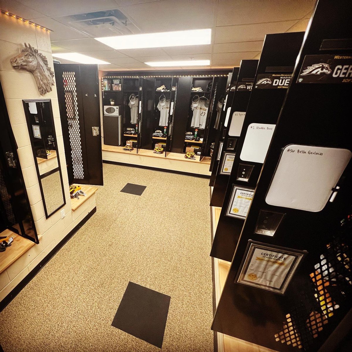 WMUSoftball's tweet photo. Swag status increased 😎 #BroncosReign https://t.co/NfREA8hUJU