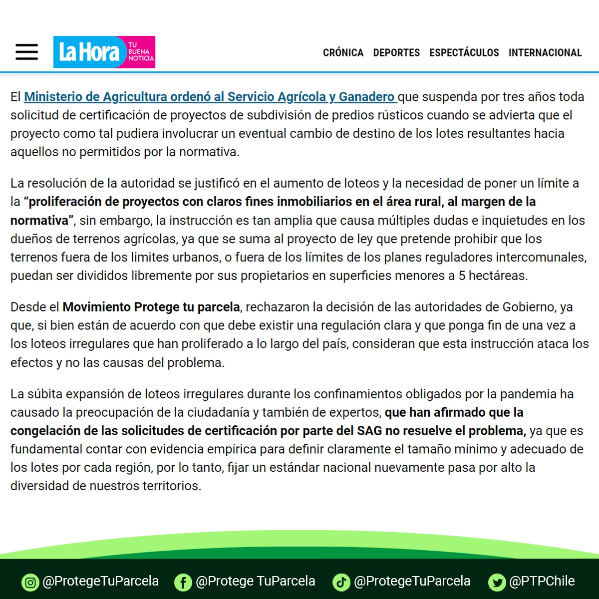 ptpchile's tweet photo. #RegularNoProhibir https://t.co/xnhZmUJQVO