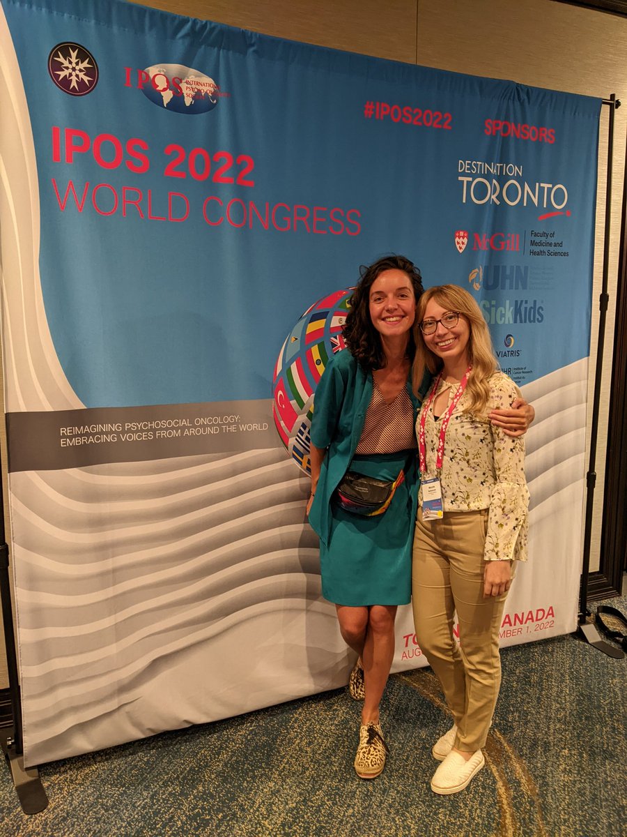 Last day at #IPOS2022, saying goodbye to some incredible new friends from the Netherlands as they head to explore Canada 😍 <a href="/Sophie_vDongen/">Sophie van Dongen</a> #cancer #survivorship