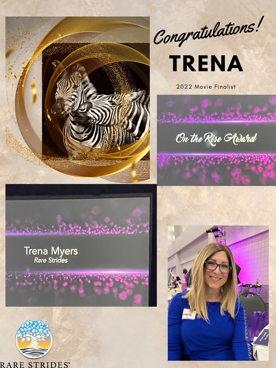 RareStrides's tweet photo. We are so thankful for our incredible leaders who serve the rare community. THANK YOU Trena! She was nominated and selected as one of the top 24 finalists recognized by Gwinnett Chamber Moxie Awards in the On the Rise Category! 

#moxieawards https://t.co/psMQS6VMLx