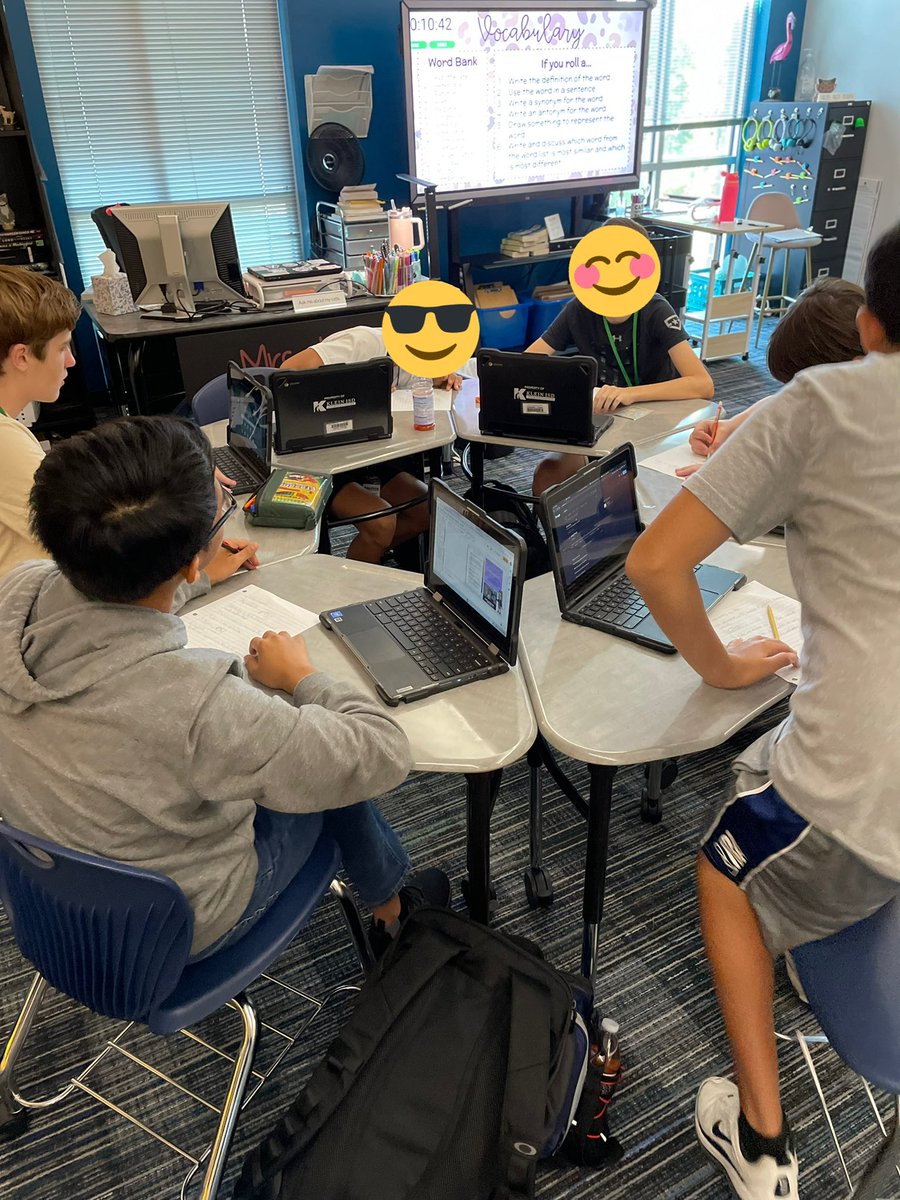 MrsJonesHofius's tweet photo. 8th grade Humanities is rocking their vocabulary by playing an intense game of Rock and Roll Vocabulary! Lots of critical thinking occurring today! @HofiusKISD @KleinISD @KleinISD_AdvAca https://t.co/sgOdStyJxF