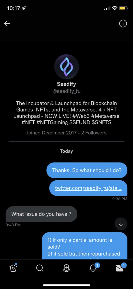 Gayan_De_'s tweet photo. @SeedifyFund 🥲 https://t.co/vJg4BLKX03