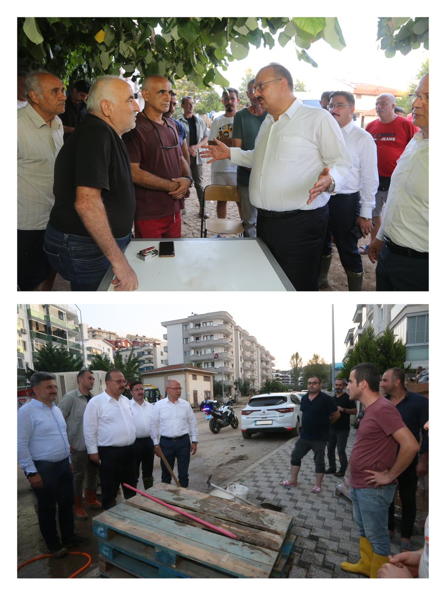 BursaValiligi's tweet photo. 📍Mudanya

Vali @YakupCanbolat, Aşırı Yağışların Ardından Meydana Gelen Su Baskınlarının Olduğu Bölgelerde İncelemelerde Bulundu. https://t.co/i51BBrNSxf