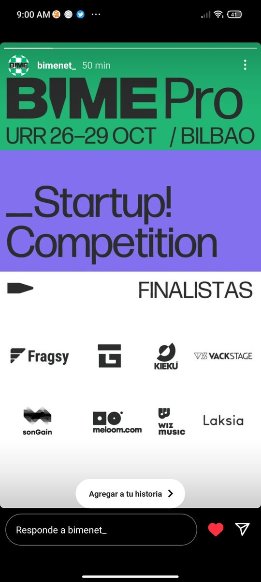 sonGainLatam's tweet photo. Super contentos de ser seleccionados a las finales de esta competición entre grandes empresas de la industria musical.
Llevaremos la bandera de la Blockchain y como nuestros #NFATs ofrecen un valor real para los artista e #inversionistas.
#musicindustry #nftartists #solana https://t.co/Y4OD8Qxphz