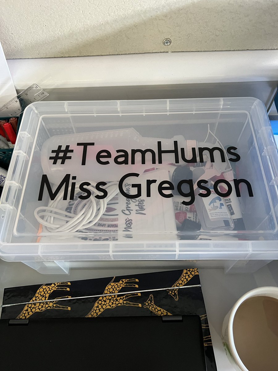 gregson_miss's tweet photo. It’s the little things that make me happy, but having my own box with all sorts of supplies in will make this year just a bit better! https://t.co/siocy8vDJf