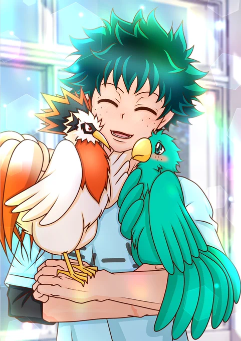 鳥さんと出会っている世界線のはとにかく癒されるなぁ……と。私の趣味全開でございます  