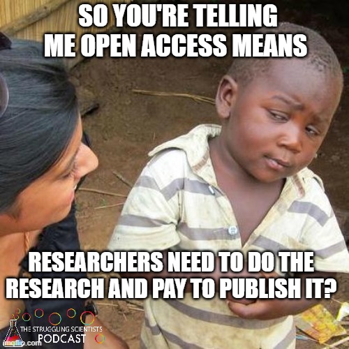 TheStrugglingS4's tweet photo. I imagine this probably surprises a lot of people who are not in academia 🤓

@OpenAcademics @AcademicChatter #AcademicTwitter https://t.co/0EhdYh7Wo8