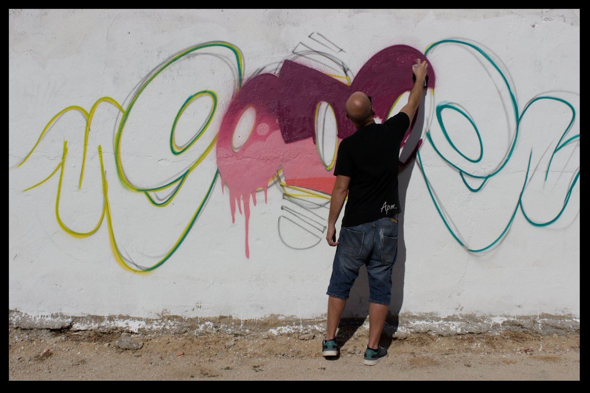 PRHgoe's tweet photo. @prhgoe #apm #graffiti #goe #wall #process https://t.co/5qA55d1VuA